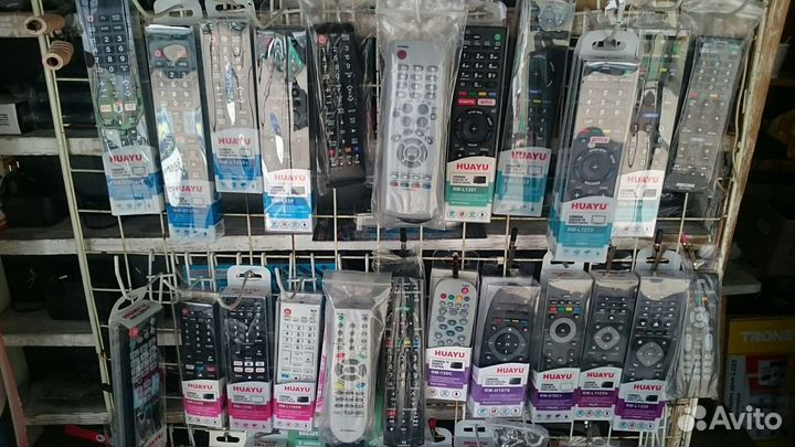 Пульты для телевизоров и цифровых приставок DVB-T2