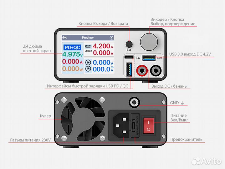 JC aixun блоки питания P2408S P3208 iPhone 7- 14PM