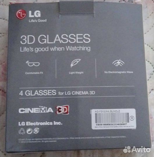 3d очки lg