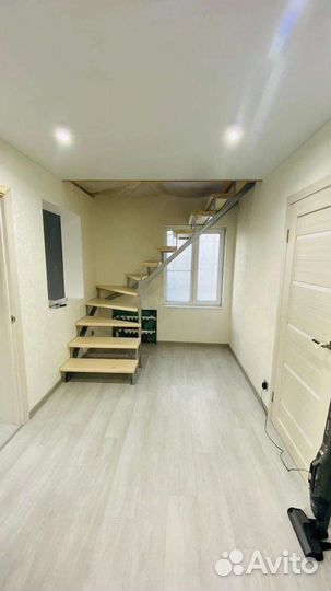 Лестница на металлокаркасе