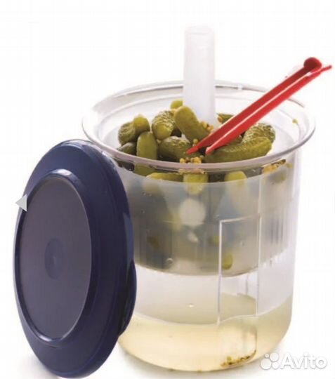 Tupperware Новая Деликатесница 2в1 с Вилочкой 1,4л