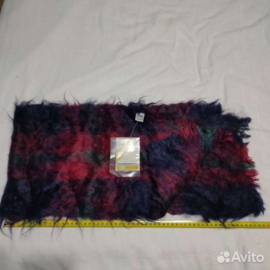 Мужской шарф мохеровый