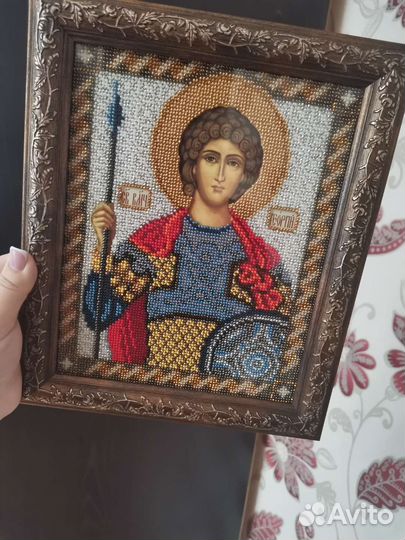 Иконы вышитые бисером