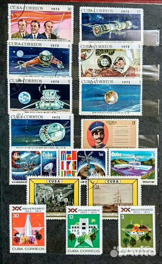 Почтовые марки Куба