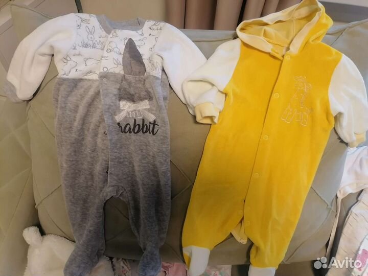 Детские вещи на возраст от 0 до 6 месяцев