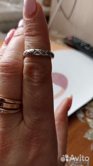 Серебряное кольцо