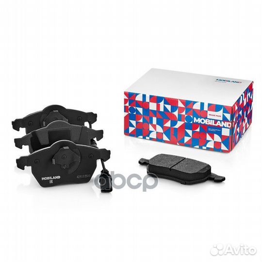 429103500 Колодки тормозные дисковые передние