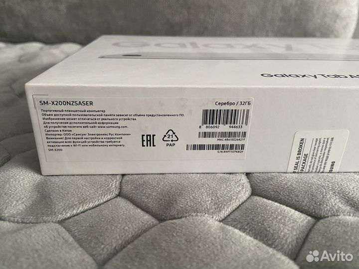 Планшет samsung galaxy tab a8