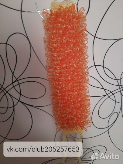 Мочалка ручной работы