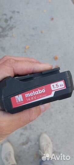 Аккумулятор metabo 14.4 в