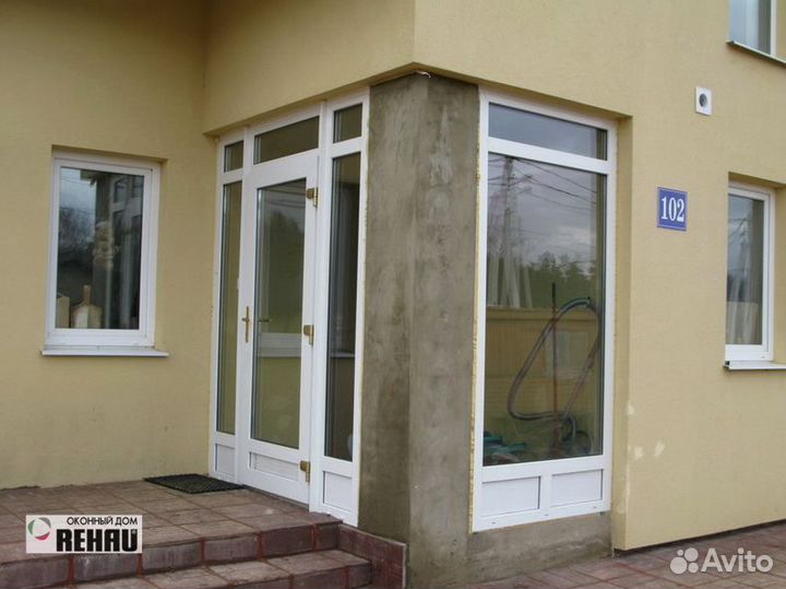Rehau. Пластиковые окна от 7 дне, входные группы