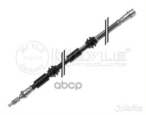 100 525 0013 шланг тормозной передний L740 VW