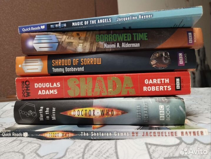 Книги на английском по сериалу Doctor Who