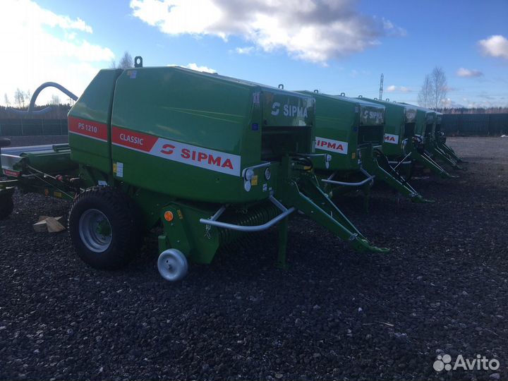 Рулонный пресс-подборщик sipma PS1210 claas