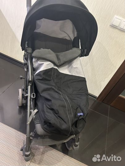 Коляска Chicco lite way top jet black