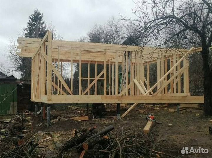 Русская бригада строителей/Строительство