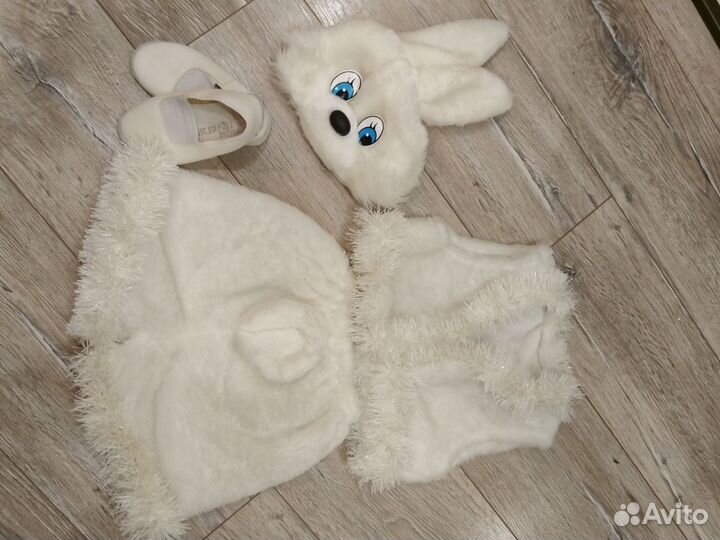 Новогодний костюм Зайчика 2-5 лет