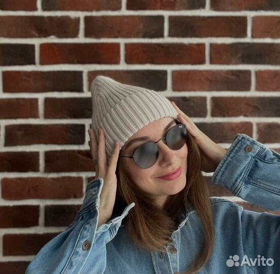 Шапка бини тыковка женская новая