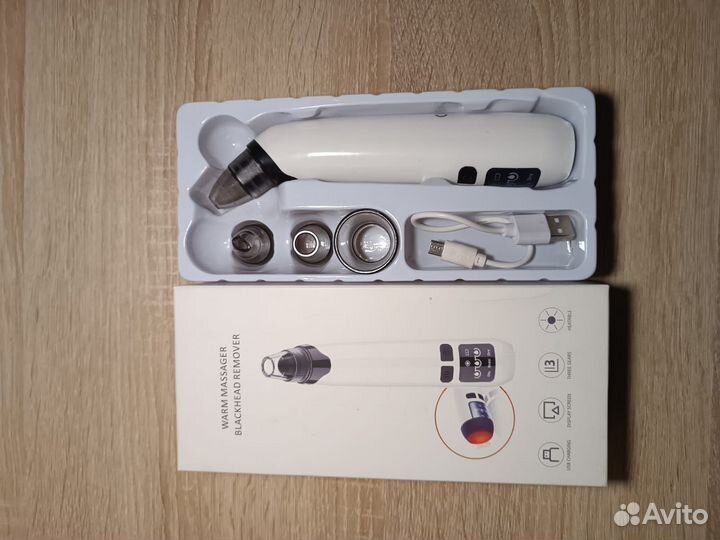 Вакуумная присоска для чистки лица