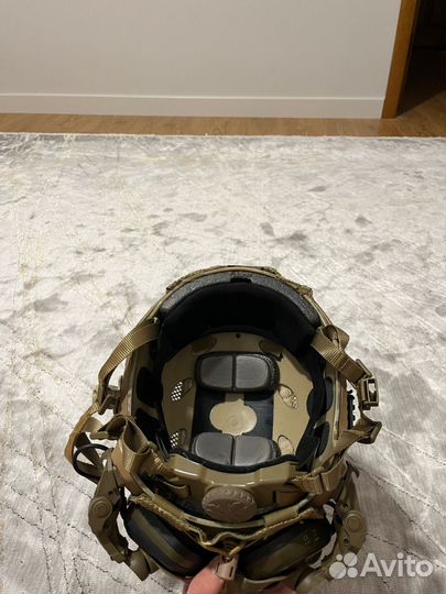 Страйкбольный шлем с забралом