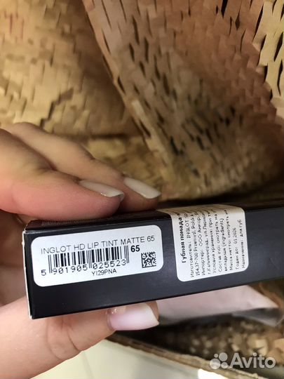 Помада Тинт для губ inglot 65 оттенок