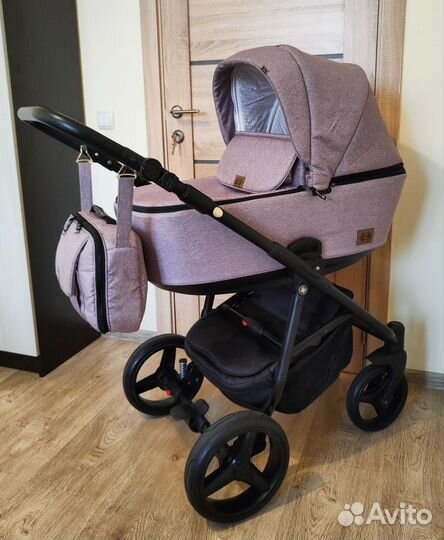 Коляска Adamex Reggio 2в1(Колёса GEL, 2023год)