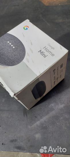 Колонка Google Home mini