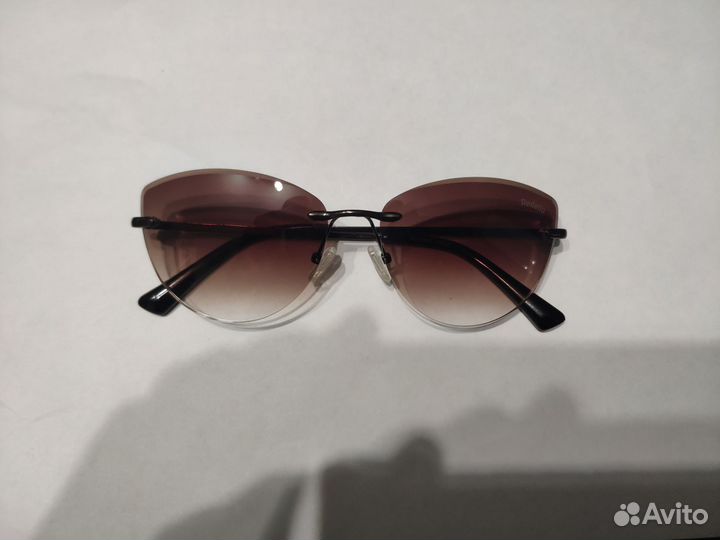 Солнцезащитные очки без оправы женские