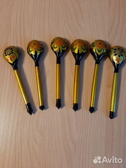 Деревянные ложки хохлома