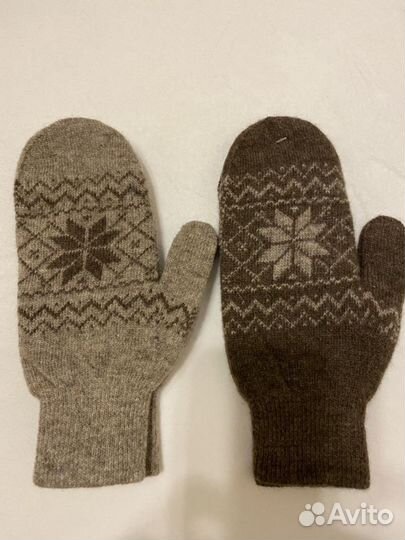 Варежки из 100 пуха яка Монголия