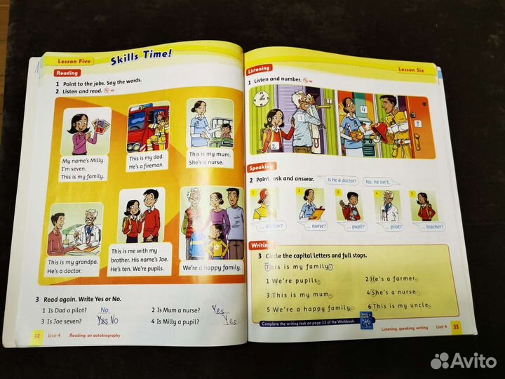 Учебник,рабочая тетрадь Family and Friends 1 часть