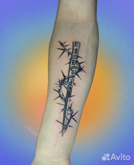 Модель на тату