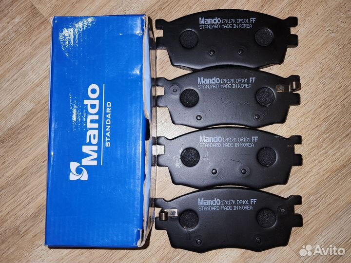 Передние тормозные колодки для Kia Rio II