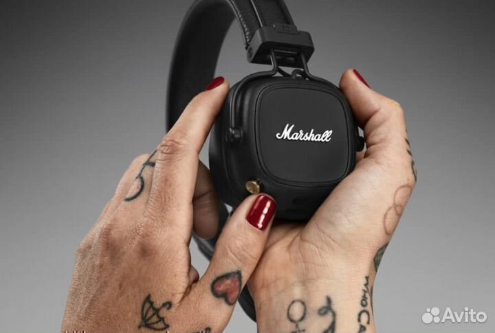 Беспроводные наушники Marshall Major IV Black