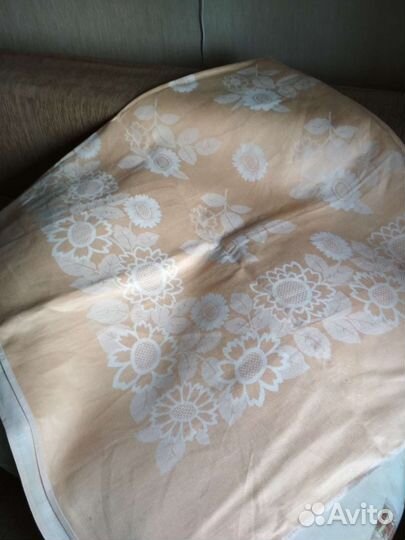 Скатерть льняная СССР