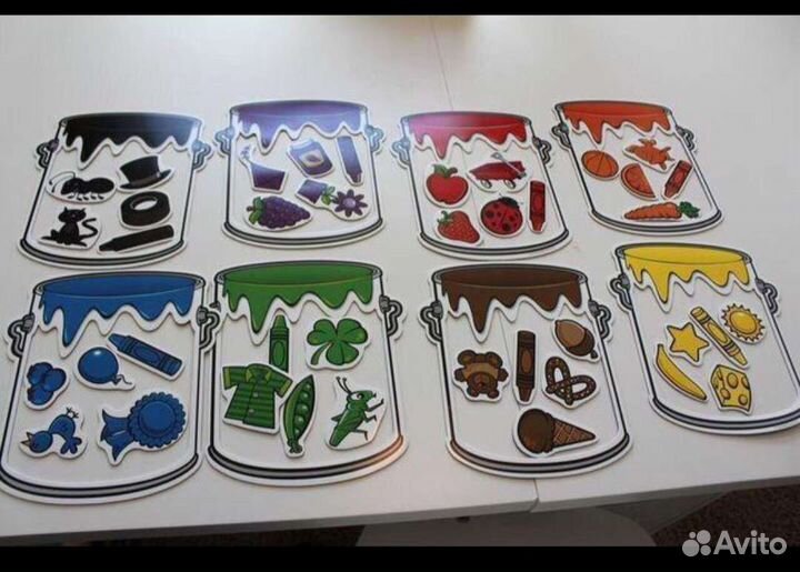 Развивающие игры на липучках