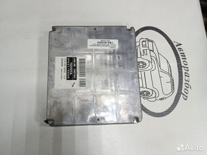 Блок управления двс 2gr Lexus RX 350 2007