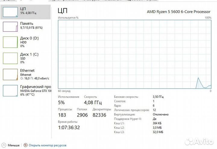 Игровой пк с монитором 75гц