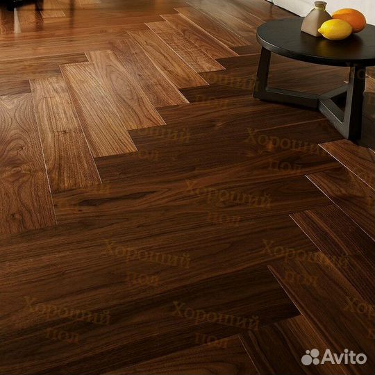 Паркетная доска орех американский
