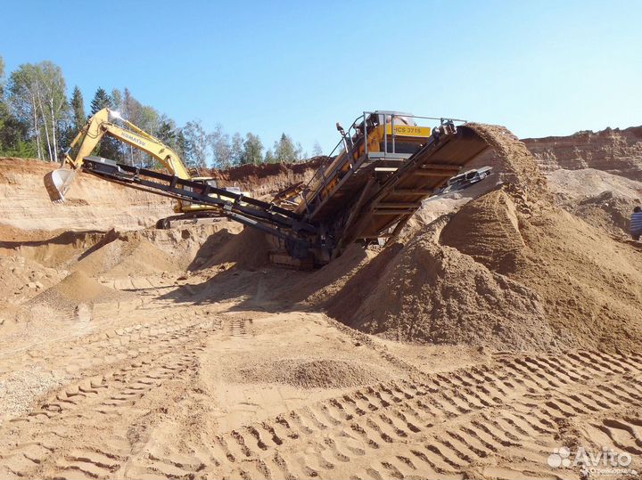 Песок карьерный под брусчатку