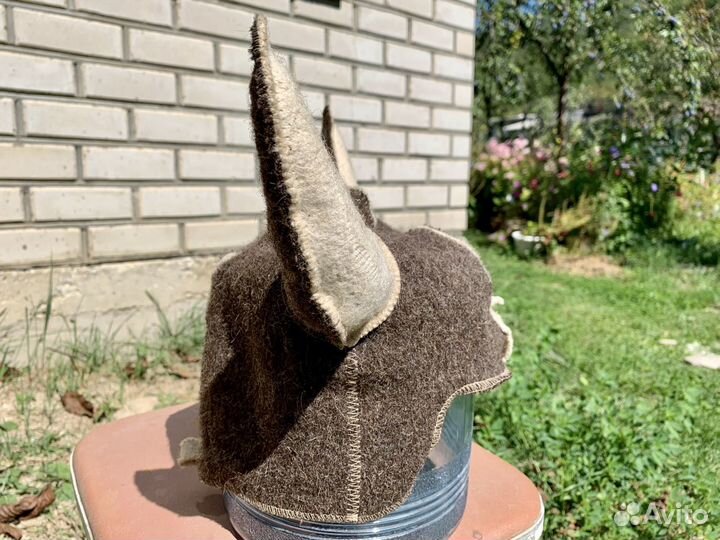 Шапка для бани и сауны викинг войлок