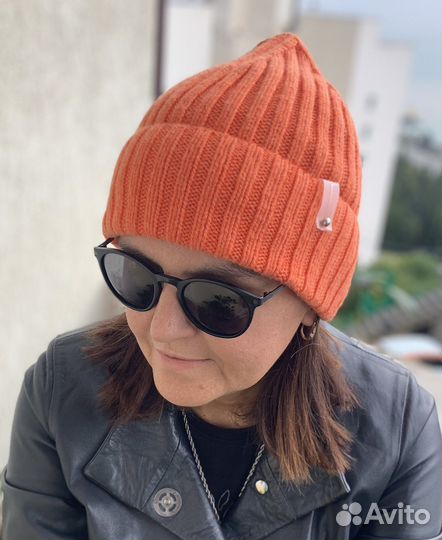 Шапка с отворотом