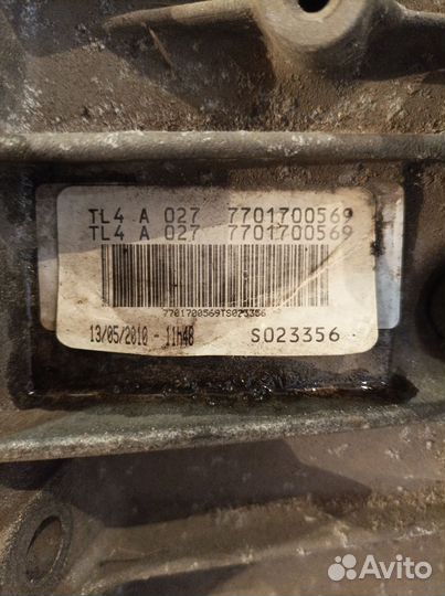 МКПП renault 6 ступенчатая