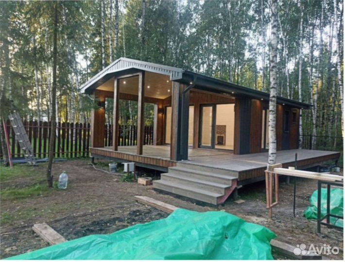 Каркасный дом с доставкой 60 м кв, арт. гм-6350