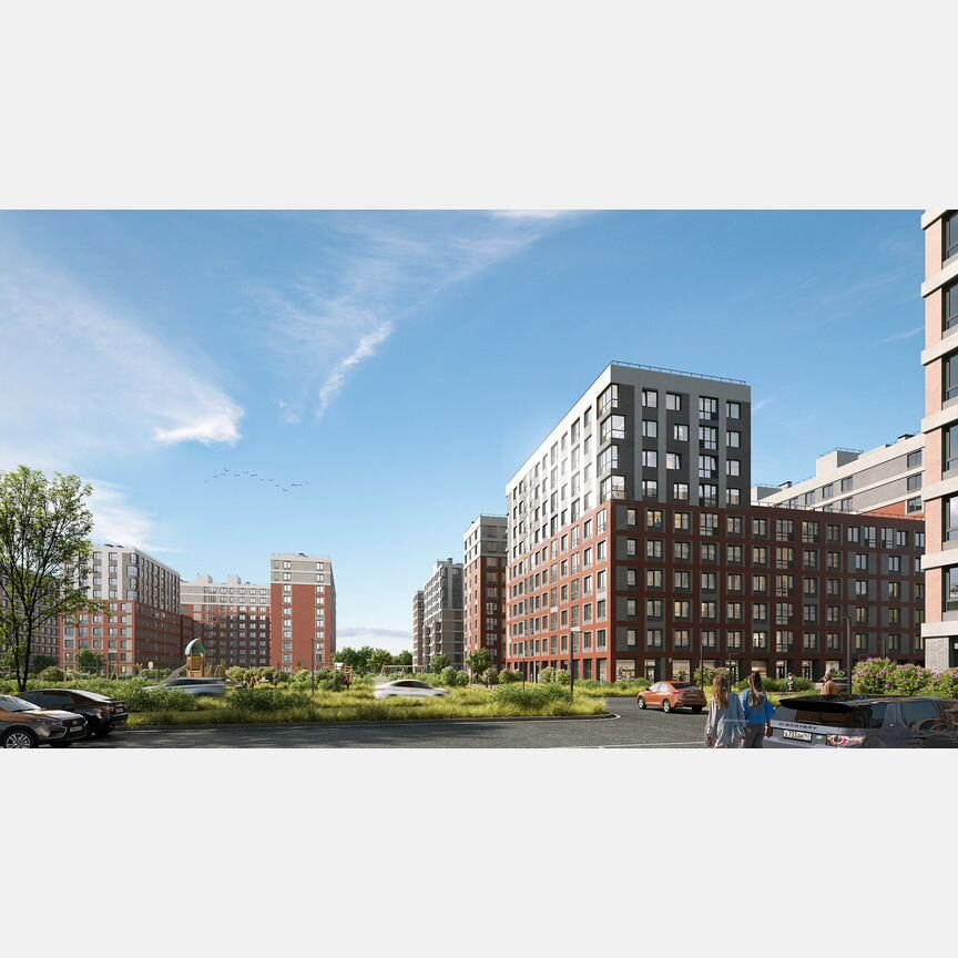 2-к. квартира, 60,1 м², 5/10 эт.