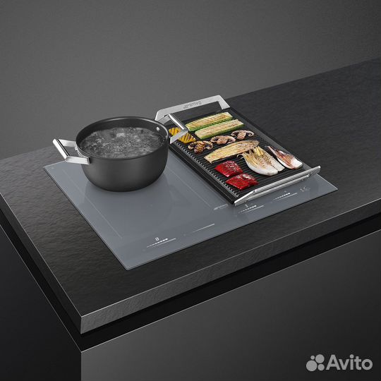 Индукционная варочная панель Smeg SIM1643DS Новая