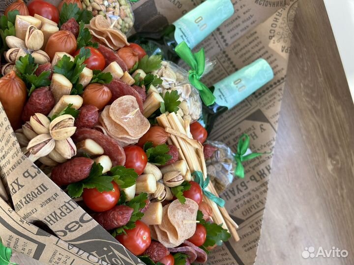 Съедобный букет мужчине