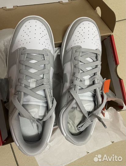 Кроссовки Nike Dunk Low Retro Grey Fog