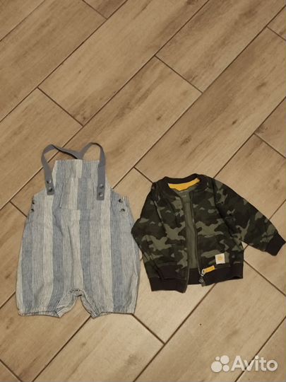 Вещи пакетом на мальчика 68-74