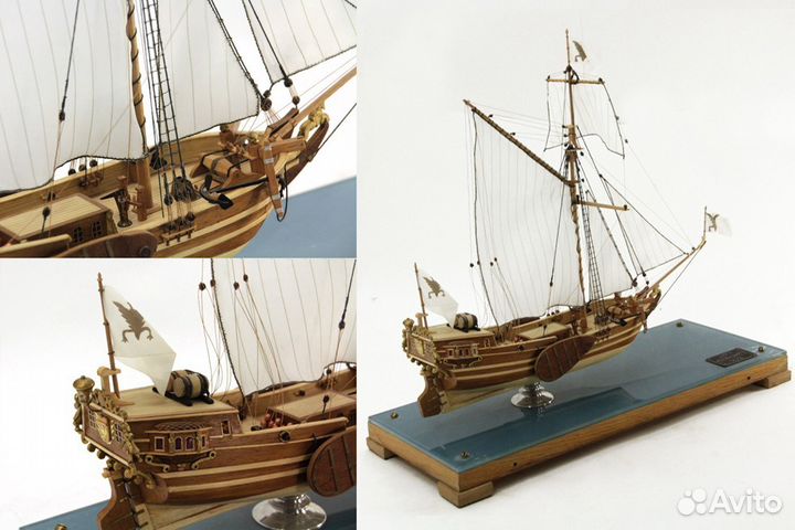 Модель корабля королевская яхта 